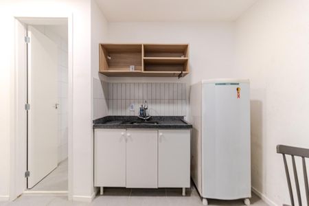 Studio para alugar com 24m², 1 quarto e sem vaga Studio para alugar com 24m², 1 quarto e sem vagaCozinha