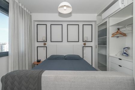 Sala / Quarto / Cozinha de kitnet/studio à venda com 1 quarto, 26m² em Mont’serrat, Porto Alegre