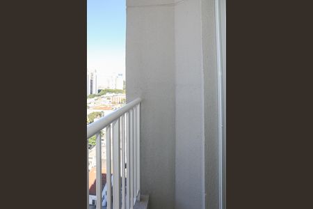 Varanda da sala de apartamento para alugar com 2 quartos, 44m² em Barra Funda, São Paulo