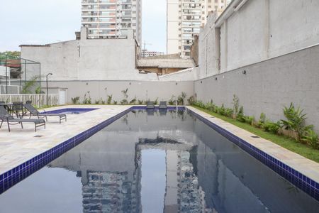 Área comum - Piscina de apartamento para alugar com 2 quartos, 44m² em Barra Funda, São Paulo