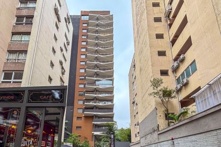 Apartamento para alugar com 37m², 1 quarto e sem vagafachada do predio