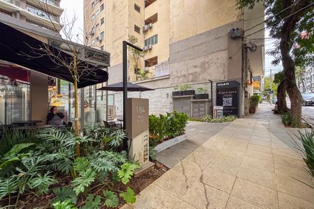 Apartamento para alugar com 45m², 1 quarto e sem vagafachada do predio