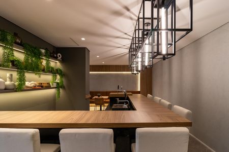 Salão de Festas de apartamento à venda com 2 quartos, 47m² em Vila Anastácio, São Paulo
