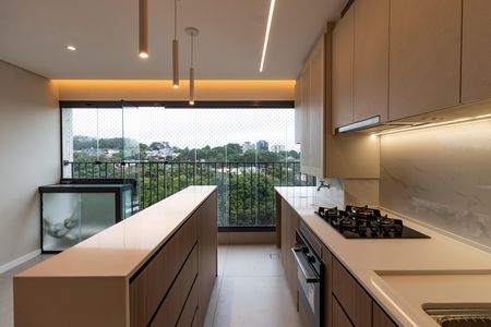 Cozinha de apartamento à venda com 2 quartos, 47m² em Vila Anastácio, São Paulo