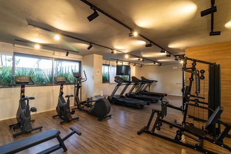 Apartamento à venda com 47m², 2 quartos e 1 vaga Apartamento à venda com 47m², 2 quartos e 1 vagaAcademia