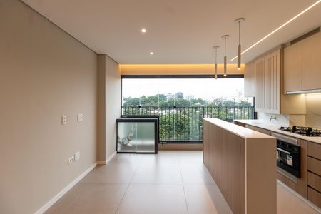 Sala de apartamento à venda com 2 quartos, 47m² em Vila Anastácio, São Paulo