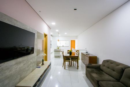 Sala de casa à venda com 4 quartos, 250m² em Santa Maria, Santo André