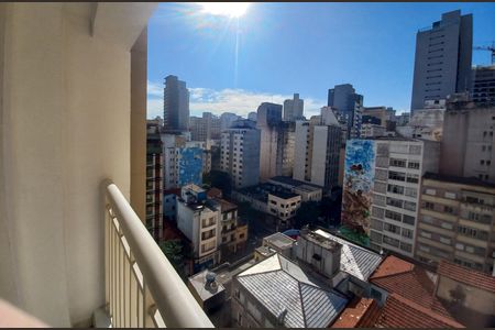 Vista da Sacada de apartamento para alugar com 1 quarto, 37m² em Vila Buarque, São Paulo