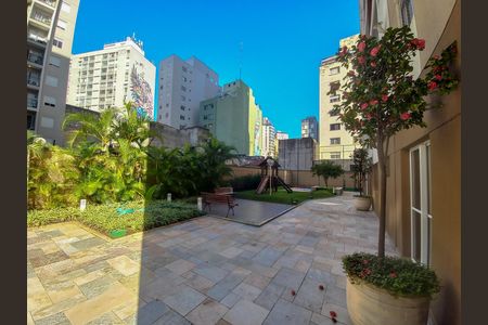 Área comum - Playground de apartamento para alugar com 1 quarto, 37m² em Vila Buarque, São Paulo