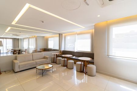Studio à venda com 27m², 1 quarto e sem vagaÁrea comum - Salão de festas
