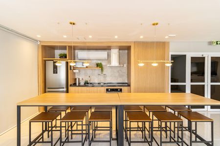 Studio à venda com 27m², 1 quarto e sem vagaÁrea gourmet