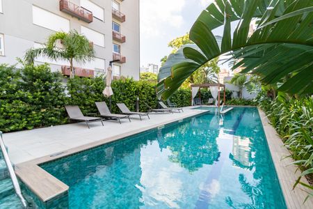 Studio à venda com 27m², 1 quarto e sem vagaÁrea comum - Piscina