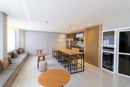 Studio à venda com 27m², 1 quarto e sem vagaÁrea gourmet