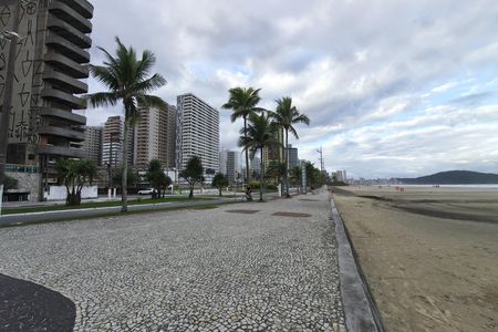 Vista da Rua de apartamento para alugar com 2 quartos, 90m² em Aviação, Praia Grande