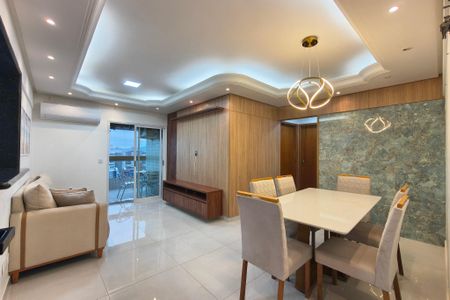 Sala de apartamento para alugar com 2 quartos, 90m² em Aviação, Praia Grande