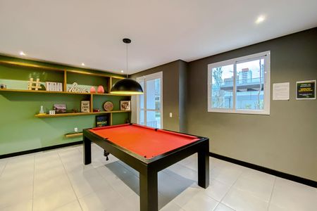 Apartamento para alugar com 35m², 1 quarto e sem vagaSalão de jogos