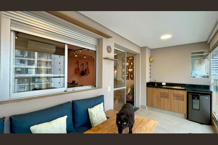 Apartamento à venda com 69m², 1 quarto e 1 vaga Apartamento à venda com 69m², 1 quarto e 1 vagaVaranda gourmet