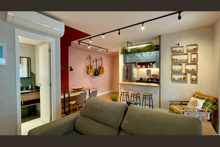 Apartamento à venda com 69m², 1 quarto e 1 vaga Apartamento à venda com 69m², 1 quarto e 1 vagaSala