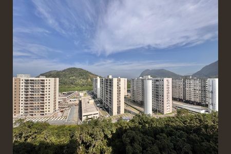 Sala - Vista de apartamento para alugar com 2 quartos, 55m² em Vargem Grande, Rio de Janeiro