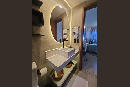 Apartamento para alugar com 70m², 2 quartos e 2 vagasBanheiro da Suíte