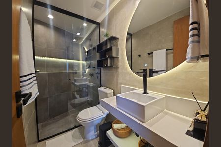 Apartamento para alugar com 70m², 2 quartos e 2 vagasBanheiro da Suíte