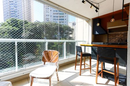 Apartamento para alugar com 105m², 3 quartos e 2 vagas Apartamento para alugar com 105m², 3 quartos e 2 vagasVaranda gourmet
