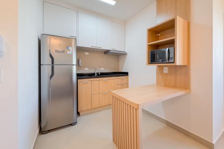Cozinha de kitnet/studio à venda com 1 quarto, 28m² em Vila Mariana, São Paulo