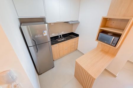 Studio para alugar com 28m², 1 quarto e sem vaga Studio para alugar com 28m², 1 quarto e sem vagaCozinha