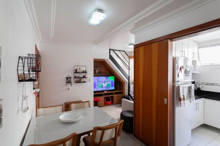 Sala de apartamento à venda com 2 quartos, 109m² em Castelo, Belo Horizonte