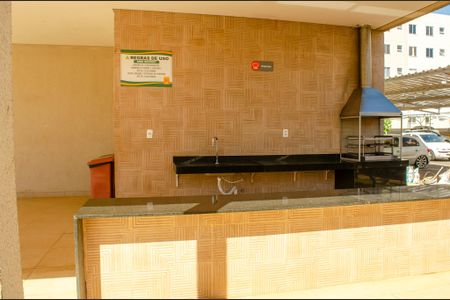 Área comum - Churrasqueira de apartamento à venda com 2 quartos, 39m² em Residencial Jardim Belvedere, Goiânia
