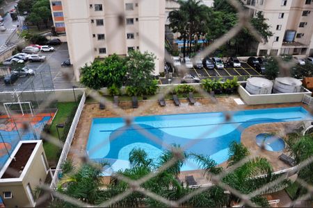 Apartamento para alugar com 56m², 2 quartos e 1 vagaDetalhe - Vista da Varanda da Sala e Sala de Jantar