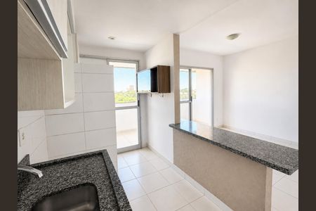 Cozinha de apartamento para alugar com 2 quartos, 63m² em Jardim Atlântico, Goiânia