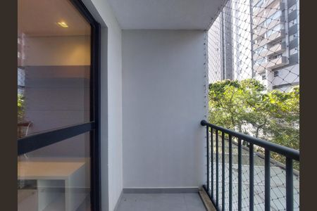Varanda da Sala de apartamento para alugar com 2 quartos, 50m² em Jardim Umuarama, São Paulo