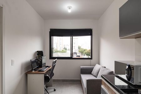 Sala de apartamento para alugar com 1 quarto, 23m² em Pompeia, São Paulo
