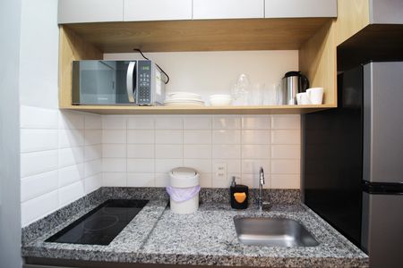 Studio para alugar com 28m², 1 quarto e sem vagaCozinha