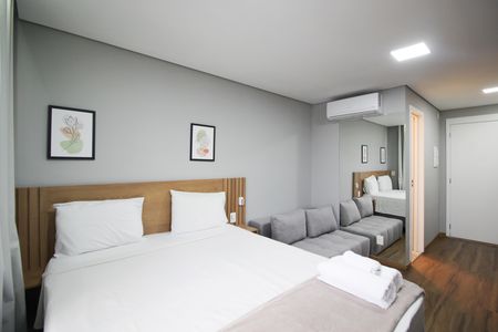 Suíte  de kitnet/studio para alugar com 1 quarto, 28m² em Vila Olímpia, São Paulo