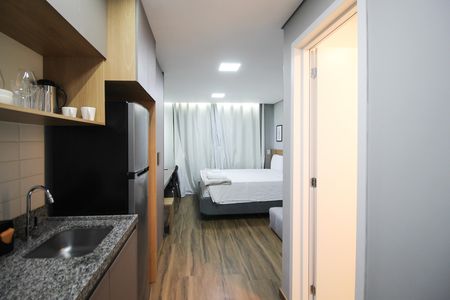 Studio para alugar com 28m², 1 quarto e sem vagaCozinha