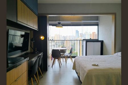 Foto 03 de kitnet/studio para alugar com 1 quarto, 24m² em Bela Vista, São Paulo