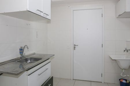 Sala e Cozinha de apartamento à venda com 1 quarto, 26m² em Barra Funda, São Paulo