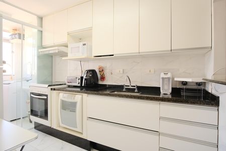 Cozinha de apartamento à venda com 2 quartos, 50m² em Vila Gomes Cardim, São Paulo
