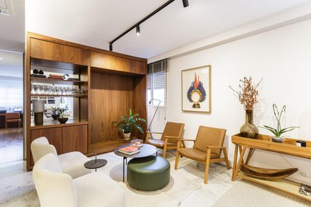 Apartamento à venda com 120m², 1 quarto e 2 vagas Apartamento à venda com 120m², 1 quarto e 2 vagasSala