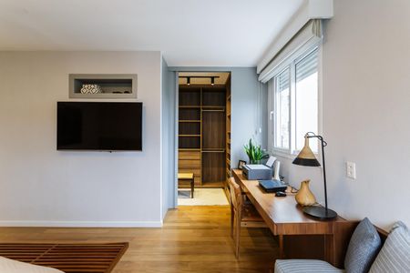 Quarto Suíte de apartamento à venda com 1 quarto, 120m² em Vila Nova Conceição, São Paulo