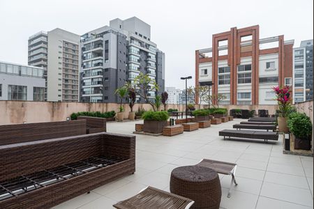 Área comum - Rooftop de apartamento para alugar com 1 quarto, 43m² em Jardim Paulista, São Paulo
