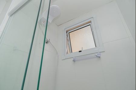 Apartamento para alugar com 43m², 1 quarto e sem vaga Apartamento para alugar com 43m², 1 quarto e sem vagaBanheiro da Suíte