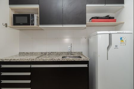 Cozinha de apartamento para alugar com 1 quarto, 43m² em Jardim Paulista, São Paulo