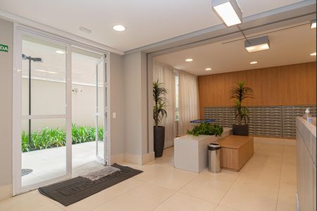 Apartamento para alugar com 43m², 1 quarto e sem vaga Apartamento para alugar com 43m², 1 quarto e sem vagaÁrea comum - Hall Social
