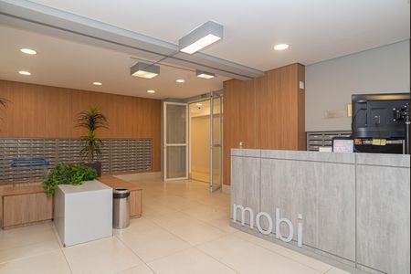 Apartamento para alugar com 43m², 1 quarto e sem vaga Apartamento para alugar com 43m², 1 quarto e sem vagaÁrea comum - Hall Social