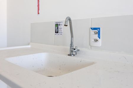 Cozinha de apartamento para alugar com 1 quarto, 26m² em Morumbi, São Paulo