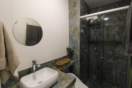 Banheiro de apartamento para alugar com 2 quartos, 35m² em Vila Butantã, São Paulo