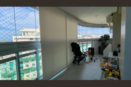 Varanda da Sala de apartamento para alugar com 4 quartos, 221m² em Barra da Tijuca, Rio de Janeiro